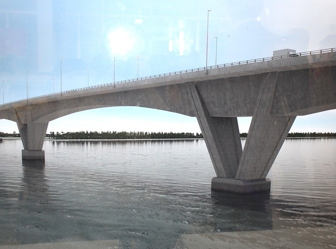 Sắp xây cầu vượt biển dài nhất Việt Nam - ảnh 1
